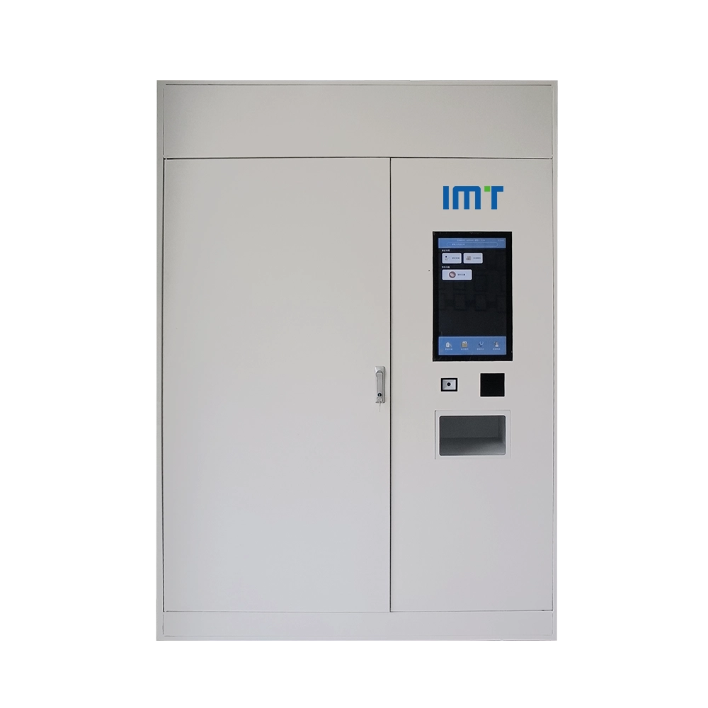 Automatic-Pill-Dispenser Automatic Pill Dispenser with touchscreen interface for medication management.