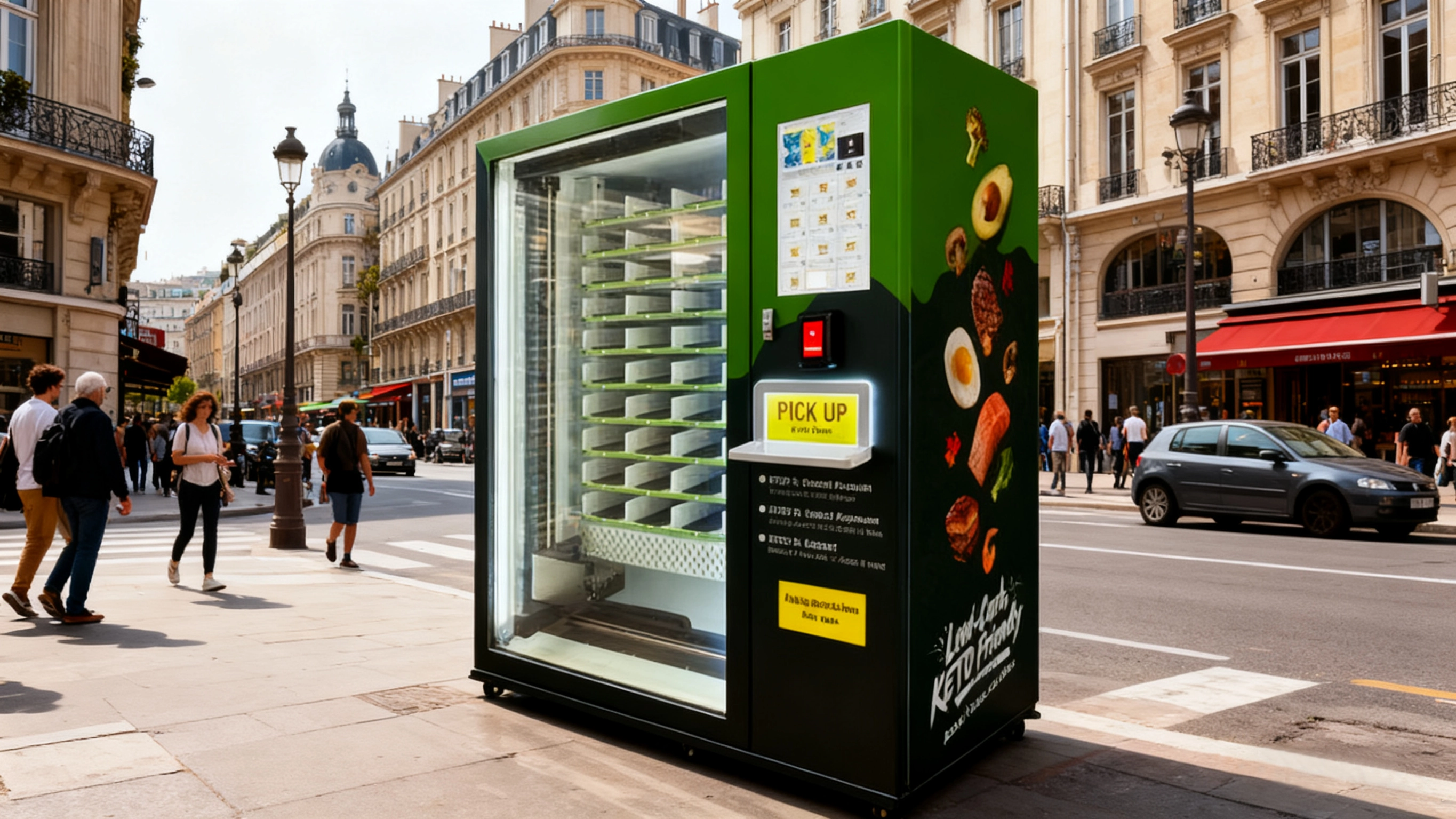 Hot Food Vending Machine-33