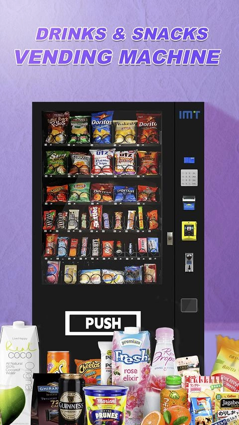 Push-button-retail-beverage-vending-machine Push button retail beverage vending machine
