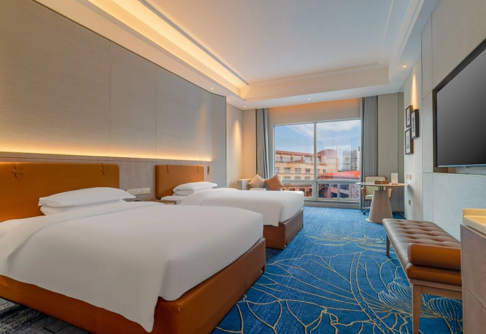 Moderrn hotel room 1
