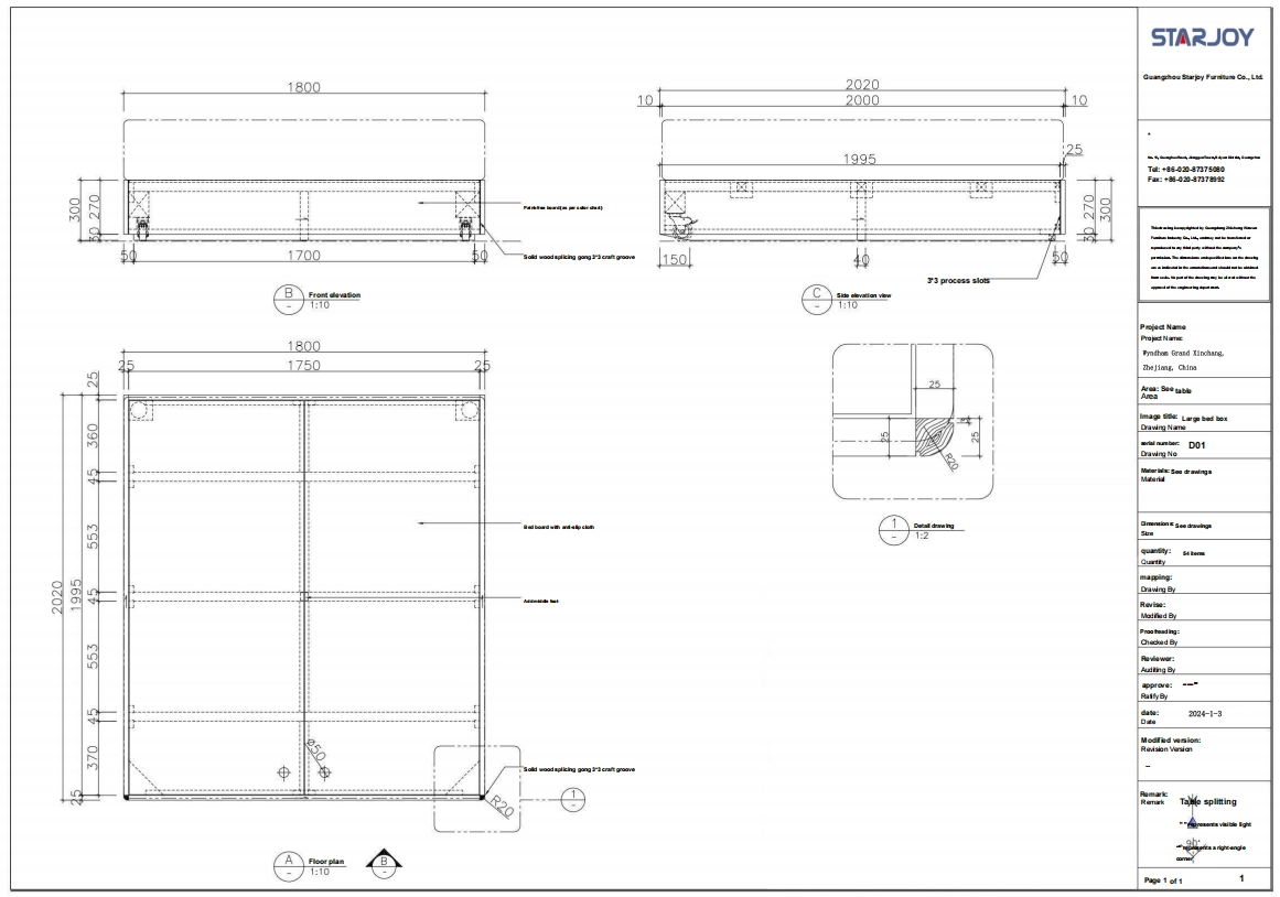 Technical drawing 1