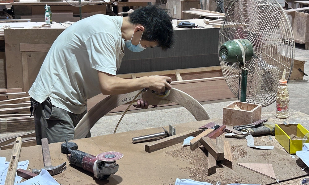 Sanding-and-polishing Sanding and polishing