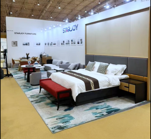 Starjoy Furniture in the Saudi Furniture Exhibition