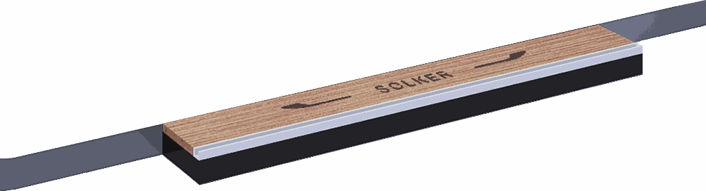 Burmese pomelo solid wood agate ash - SOLKER