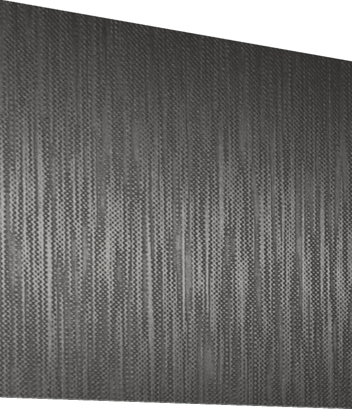 Fluorocarbon Straight Linear Coarse Cloth Grain Elegant Gray Stainless Steel - SOLKER