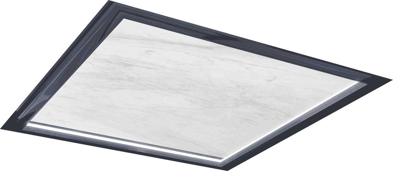 Hollow Jazz White Honeycomb Marble (Agate Gray) - SOLKER