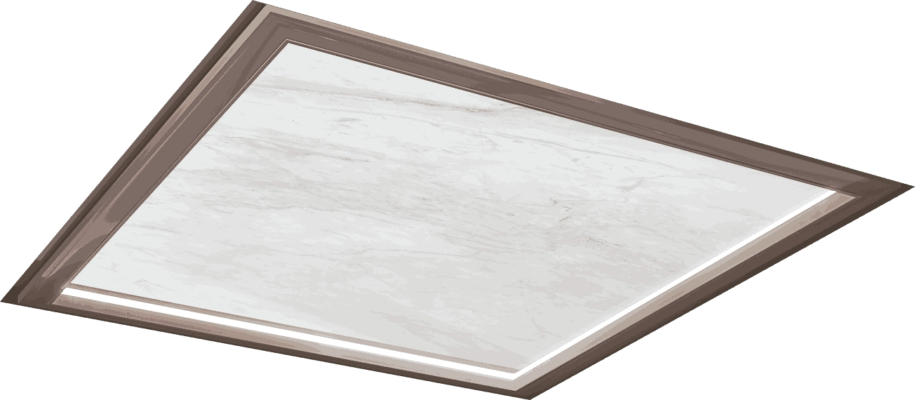 Hollow Jazz White Honeycomb Marble(Champagne Gold) - SOLKER