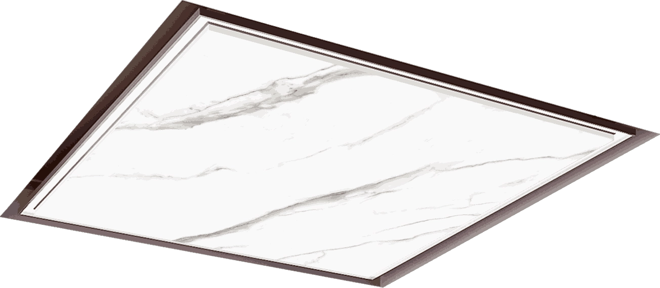 Suspended Fish Maw White Composite Slab (Champagne Gold) - SOLKER