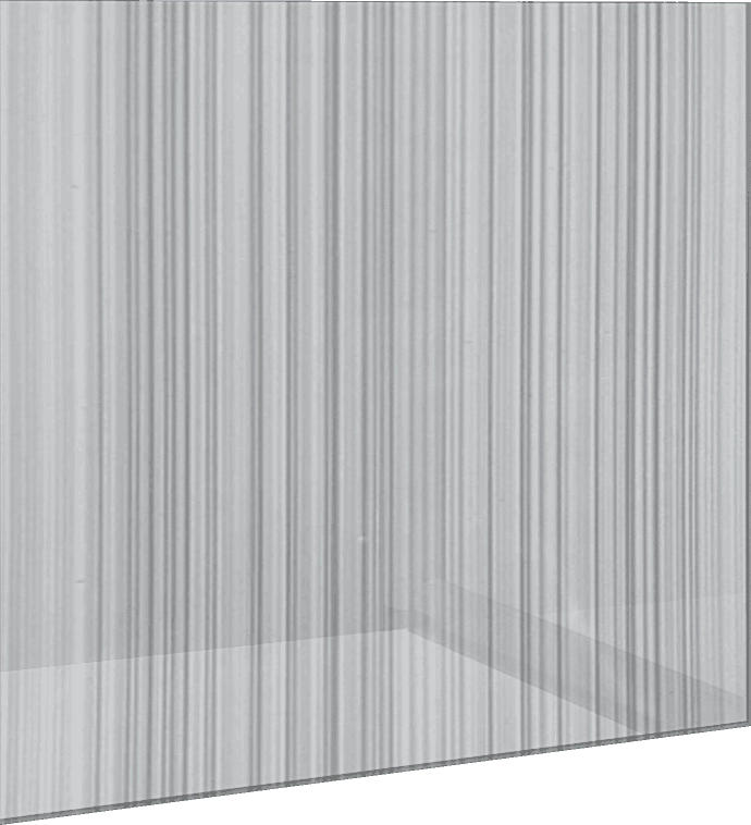 Tempered laminated black silverthread transparent glass - SOLKER