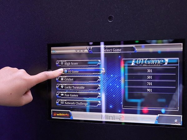 WillDarts - 2.Pengoperasian Layar Sentuh WillDarts - 2. Operasi Layar Sentuh