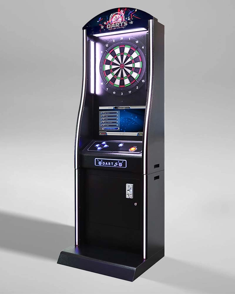 Coin operated arcade dart boards game machine -1