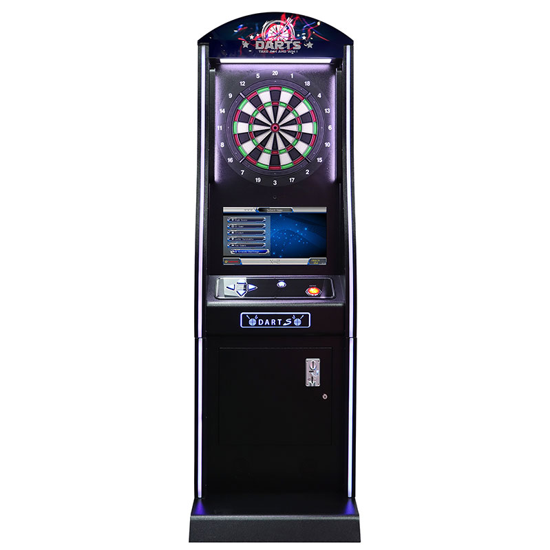 Coin operated arcade dart boards game machine -3