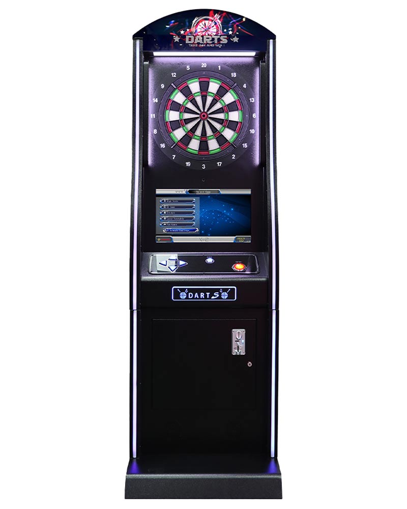 Coin operated arcade dart boards game machine -1