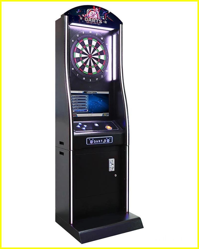 Coin operated arcade dart boards game machine -1-2