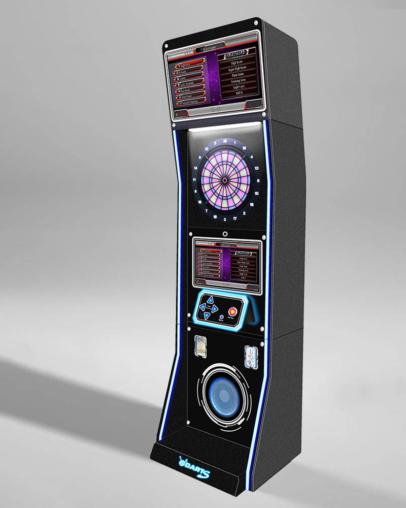 Dart machine for entertainment venues