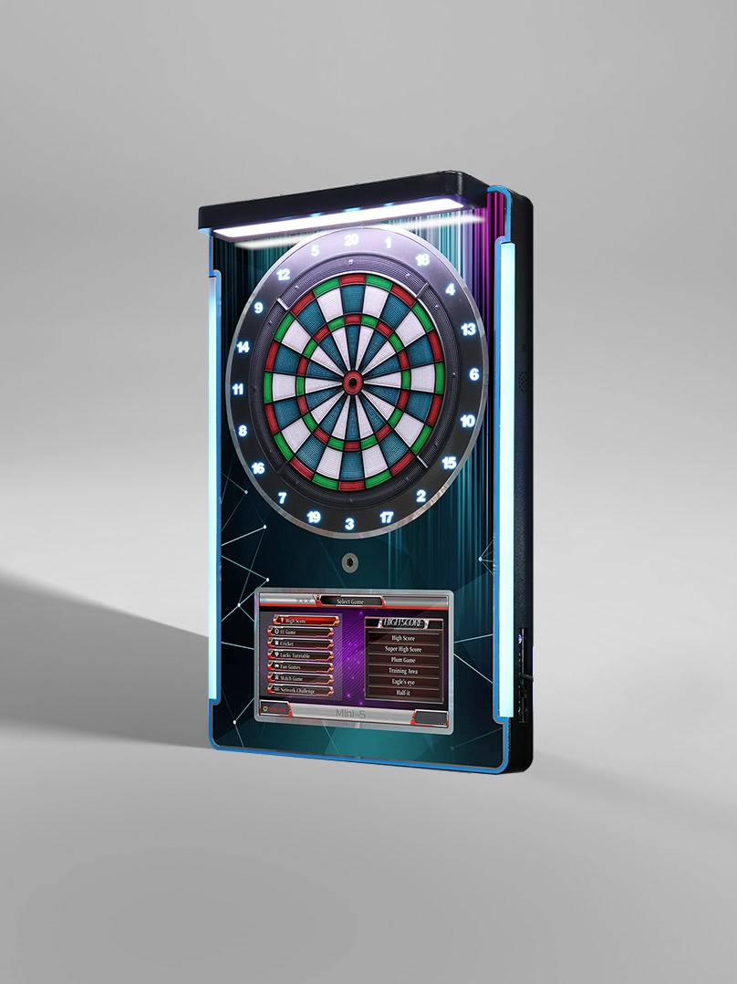 Indoor Sport Arcade Mini-5 Normal Dartboard Arcade Electronic Dart Game Machine For Club