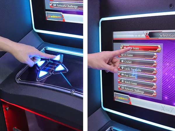 WillDarts - Dual-operation-of-button-+-touch-screen WillDarts - Dual operation of button + touch screen
