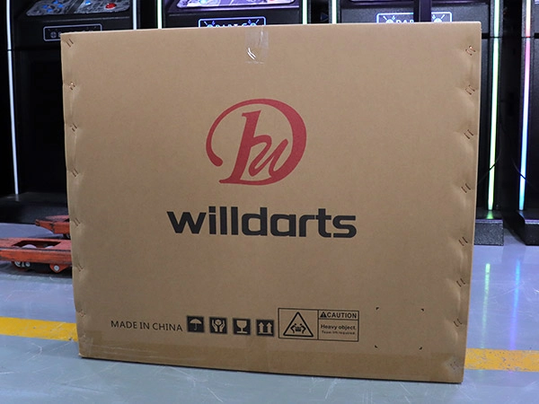 Electronic dart board packing