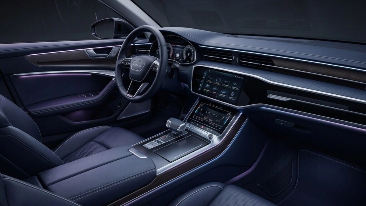luxurious modern car - CARNEON