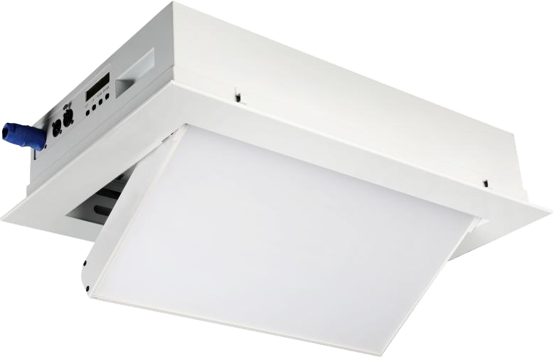 embedded flat panel light.