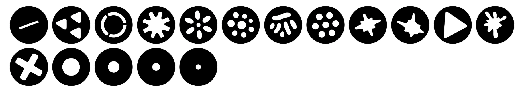 Fixed gobo wheel - Fengyi