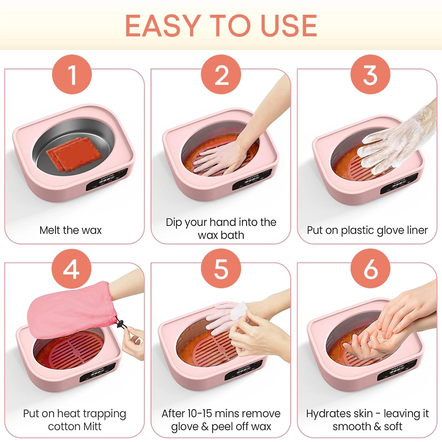 Square Touch Control Wax Warmer for Hard Wax - LOVE CRAZY