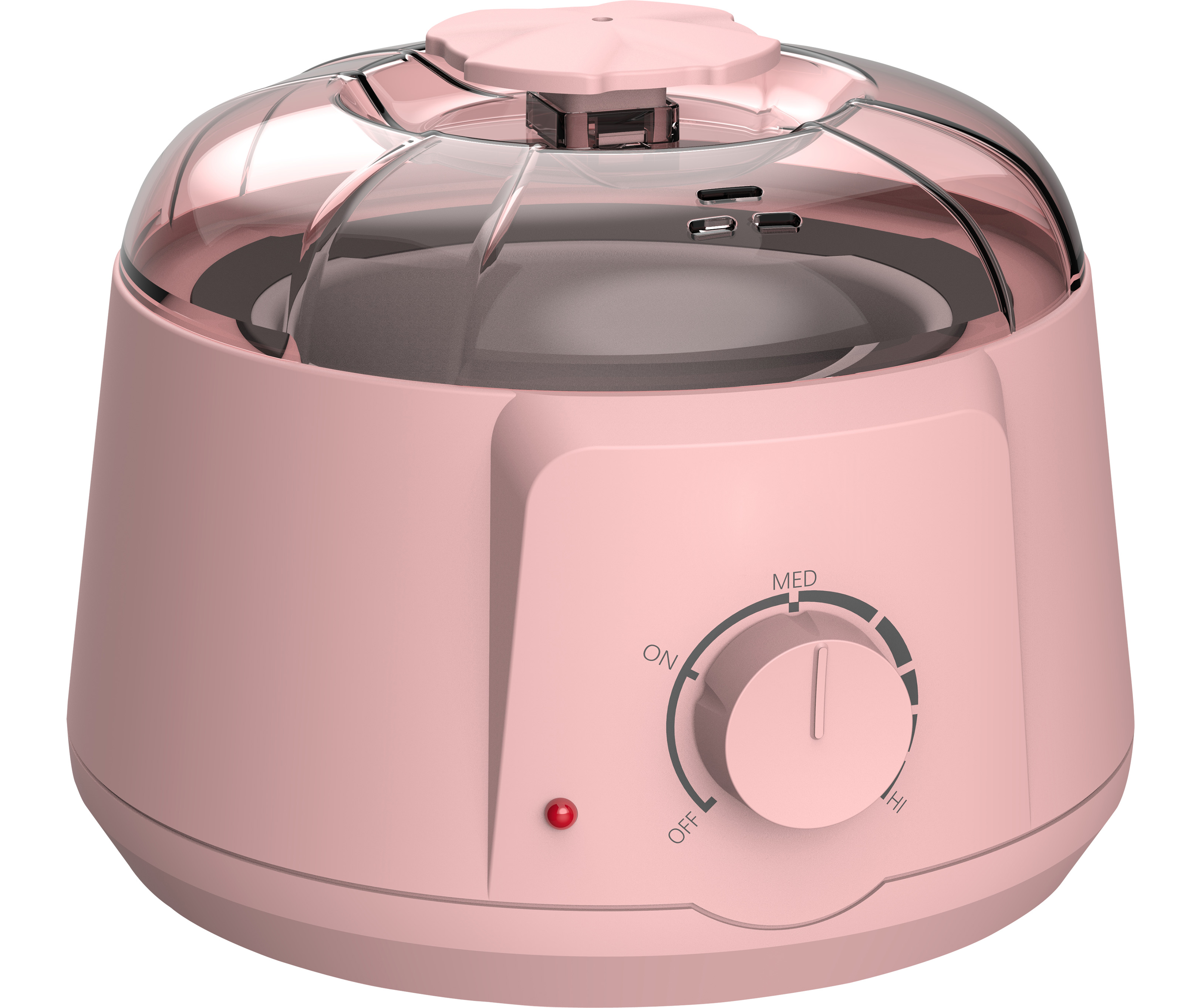 Single Pot Wax Warmer with Temperature Dial