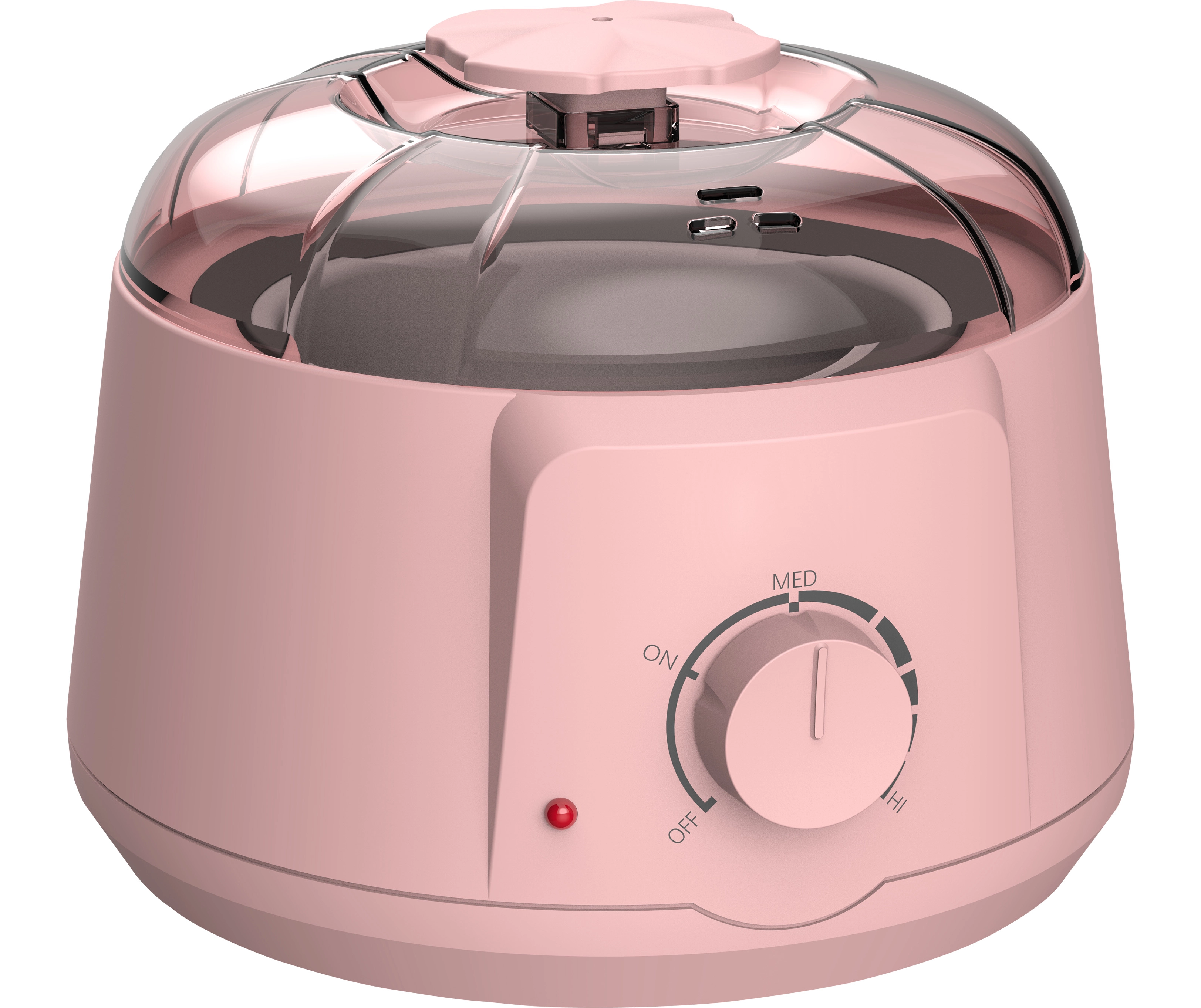 Single Pot Wax Warmer with Temperature Dial - LOVE CRAZY