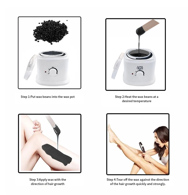 Travel-Friendly Single Pot Wax Heater - LOVE CRAZY