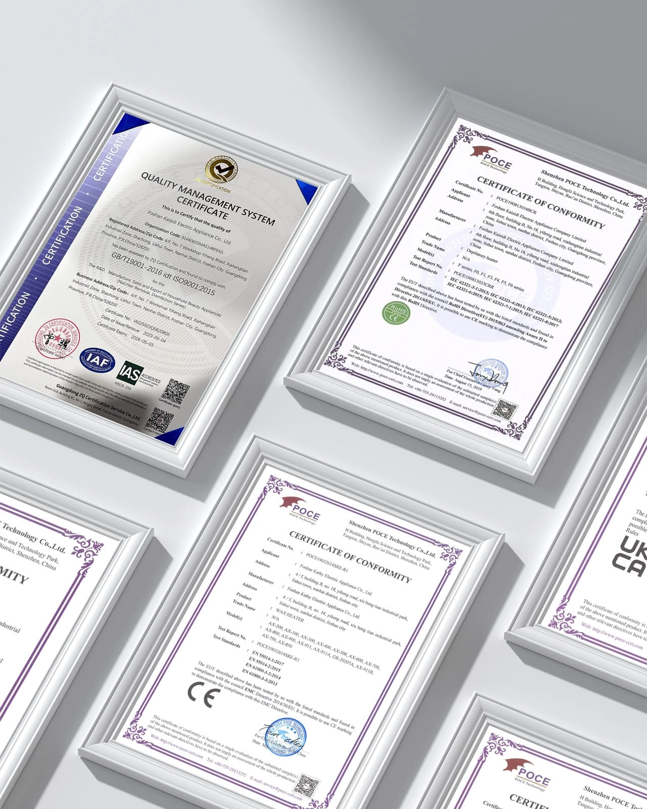 certificates - LOVE CRAZY