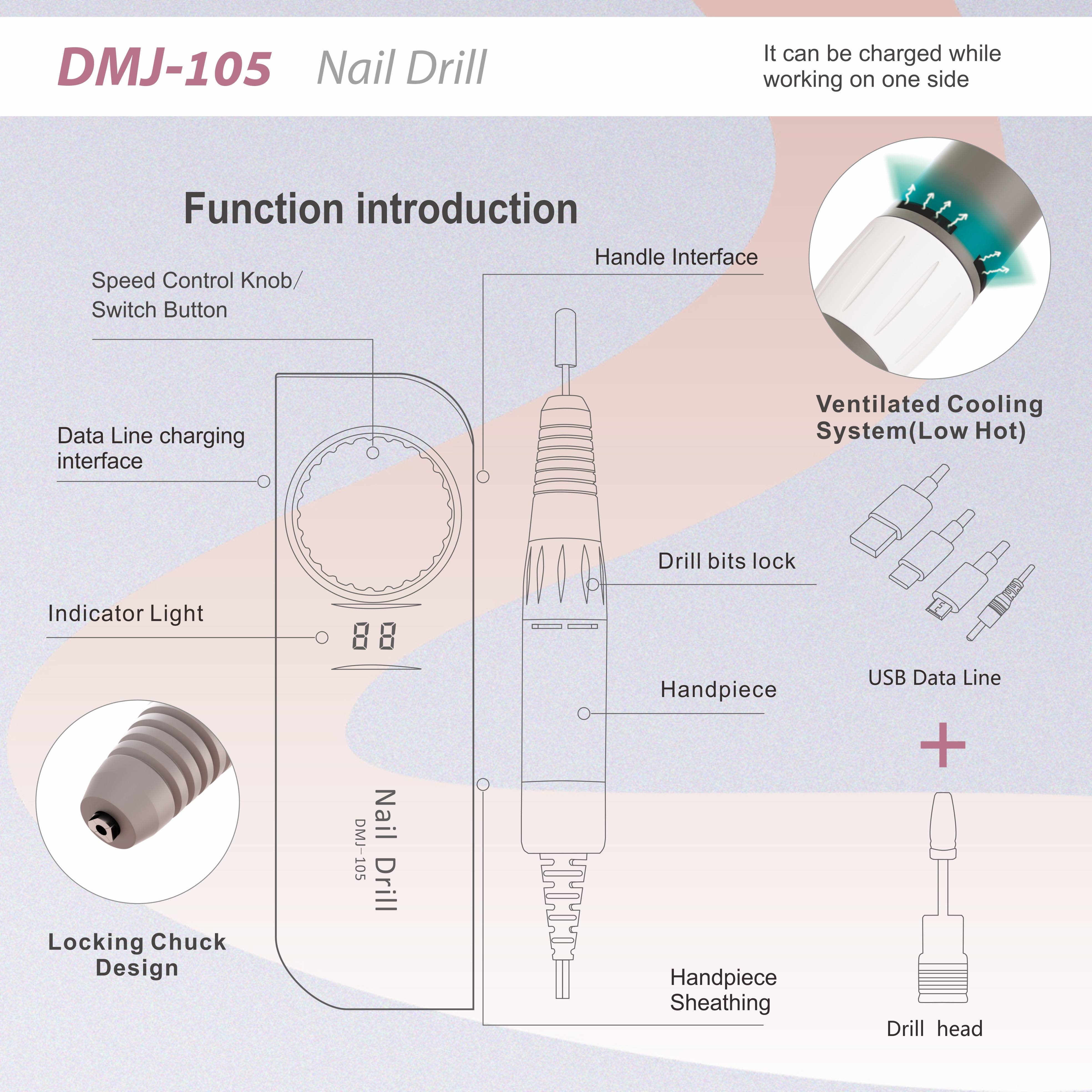 Professional Electric Nail File