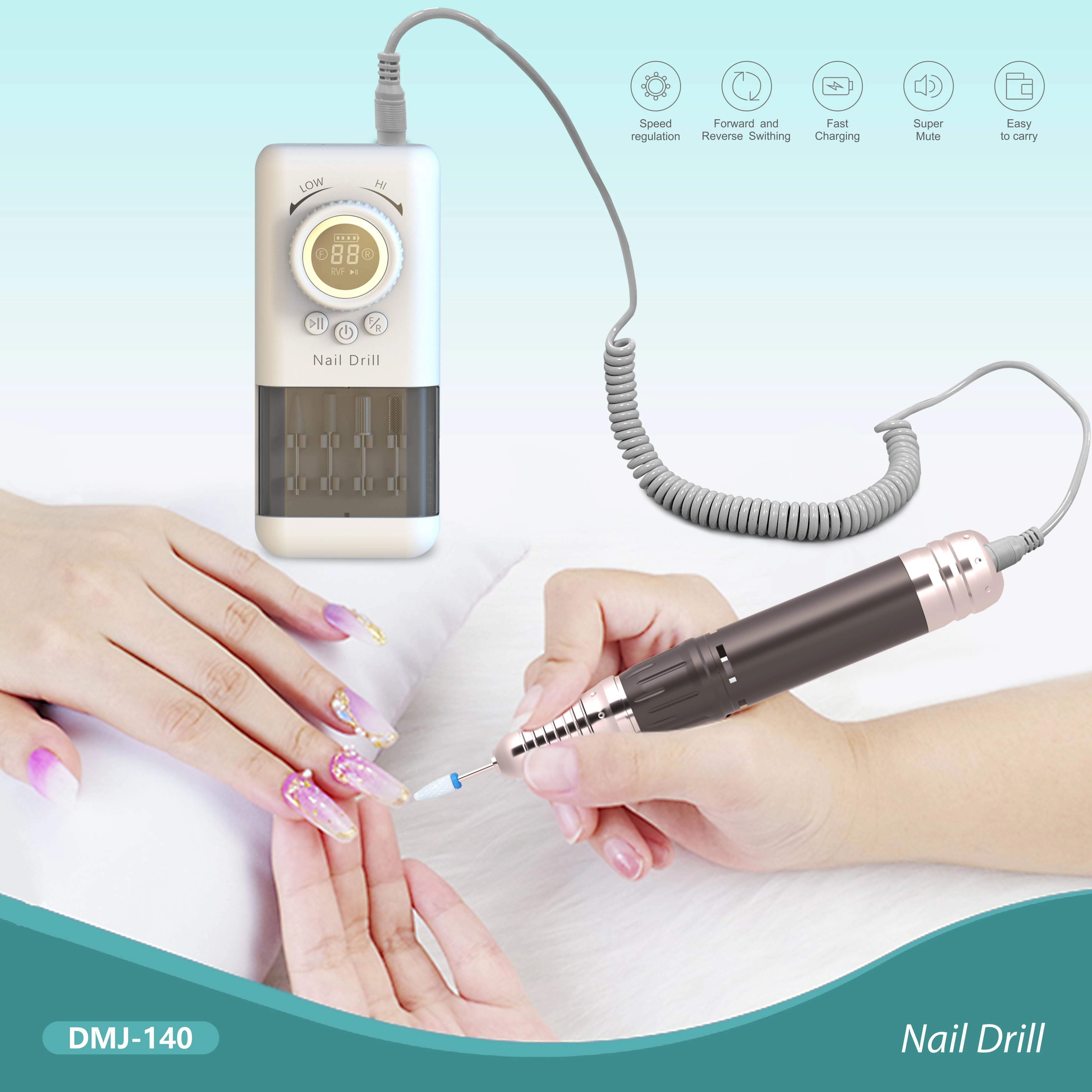 professional nail drill for nail salon - LOVE CRAZY
