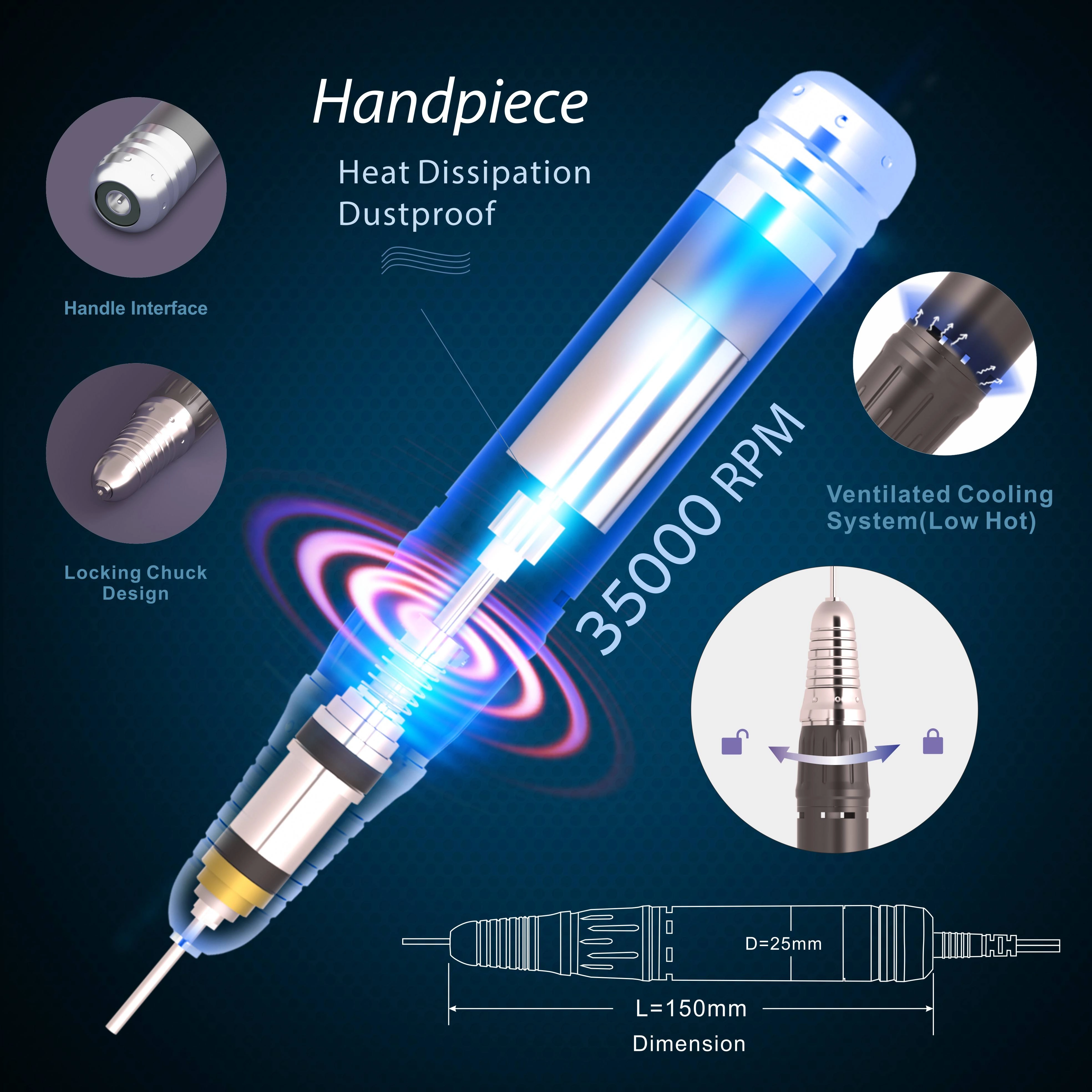 nail drill for acrylic nails - LOVE CRAZY