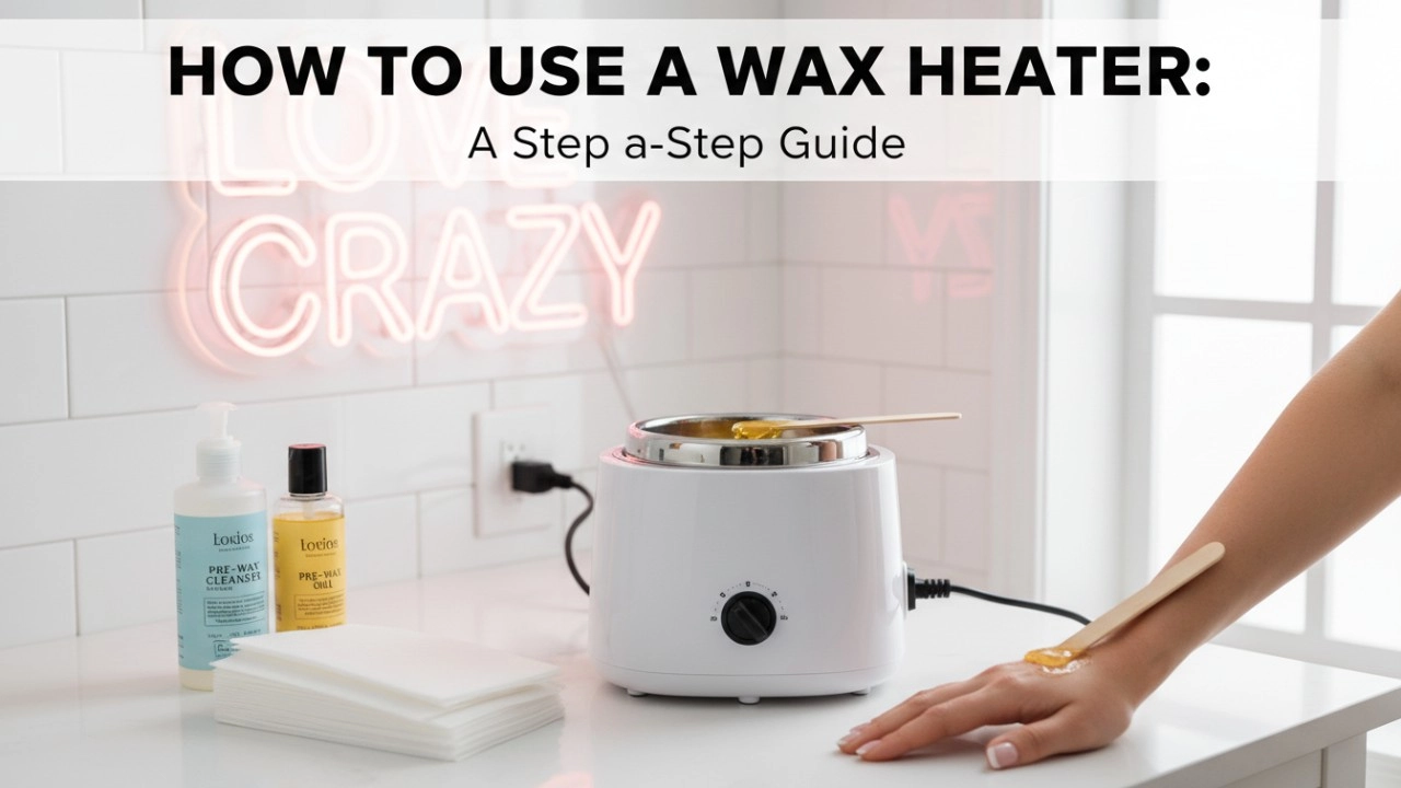 How to Use a Wax Heater: A Step-by-Step Guide - LOVE CRAZY