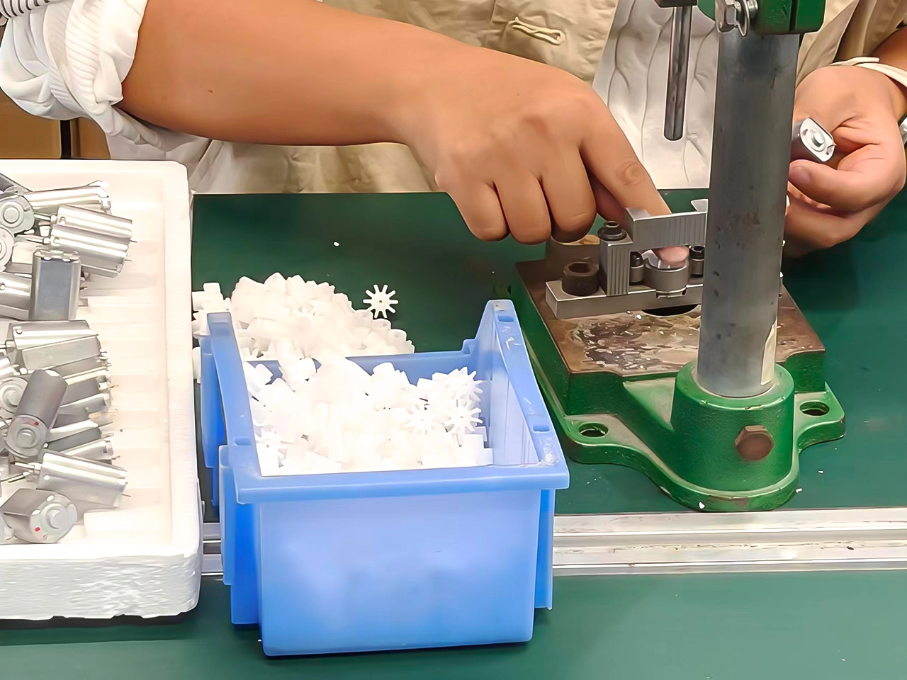 Parts processing for grinding machine components - LOVE CRAZY