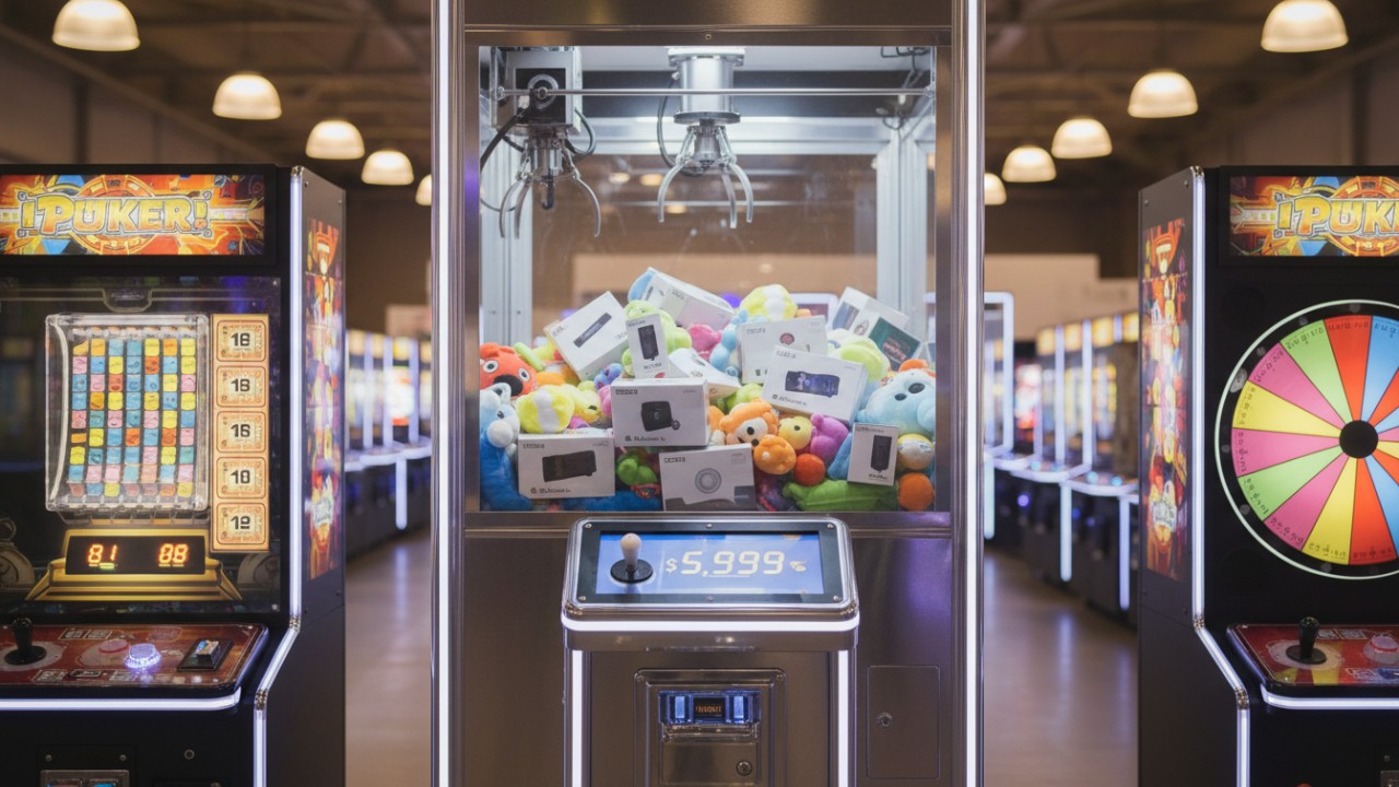 arcade claw machine for sale