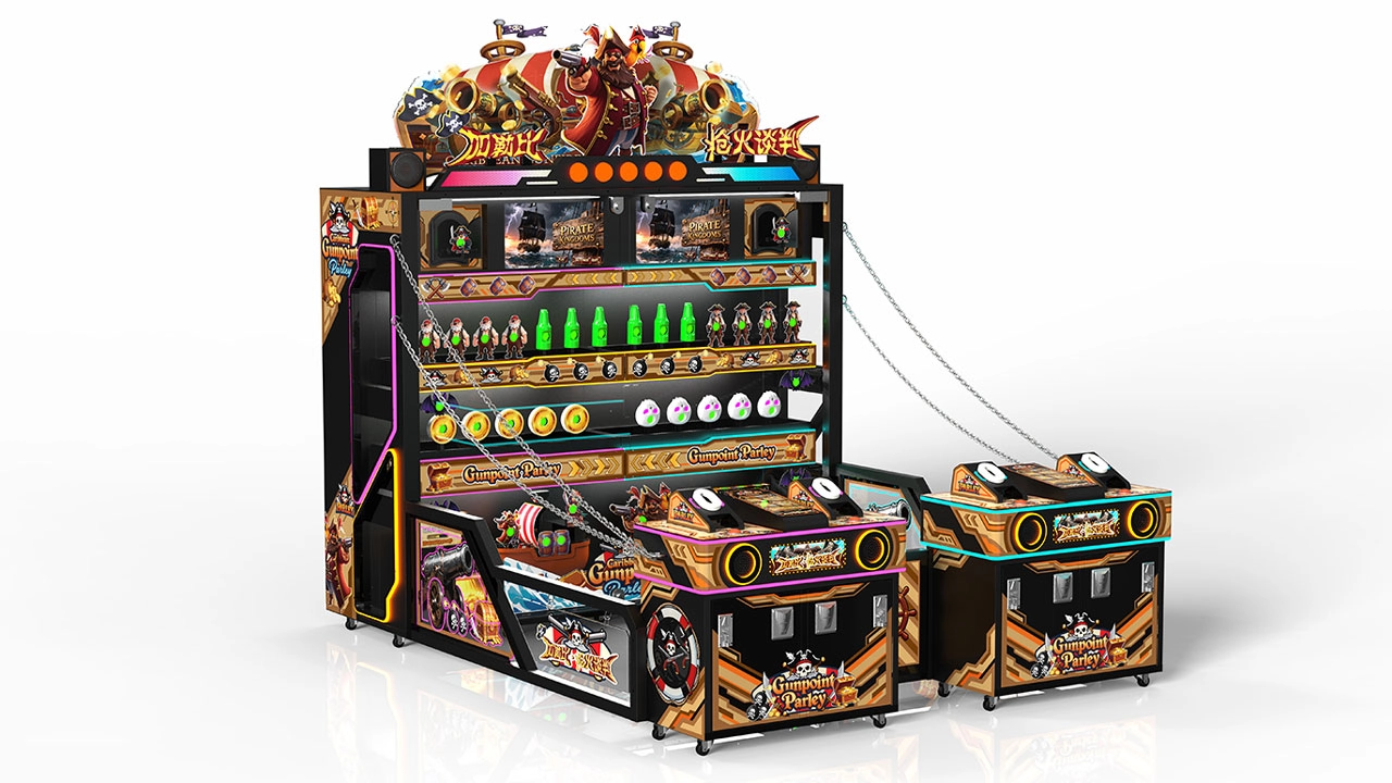 Caribbean-Pirates-Theme-Four-Player-Throwaway - Jiami Games