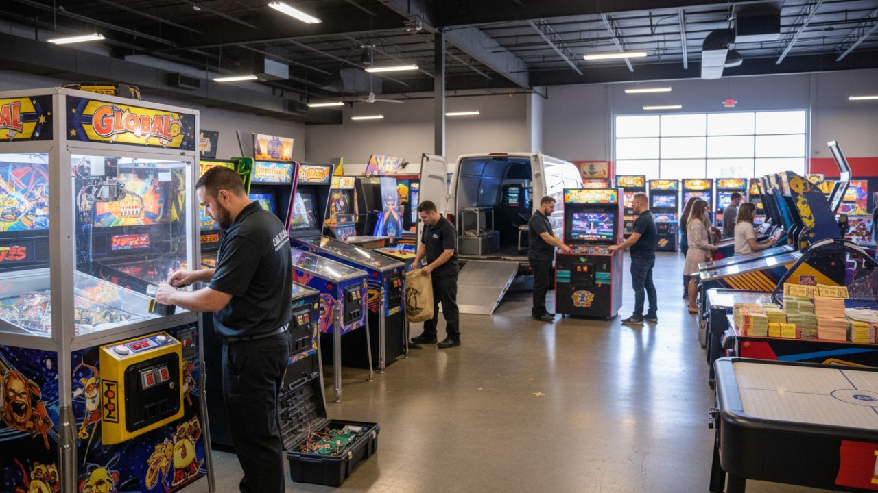coin op arcade machines