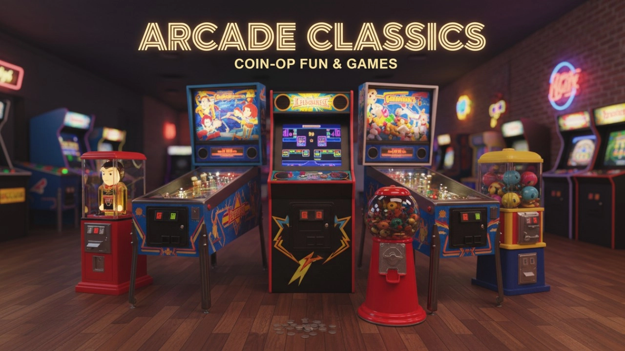 coin operated amusement machines - Jiami Games