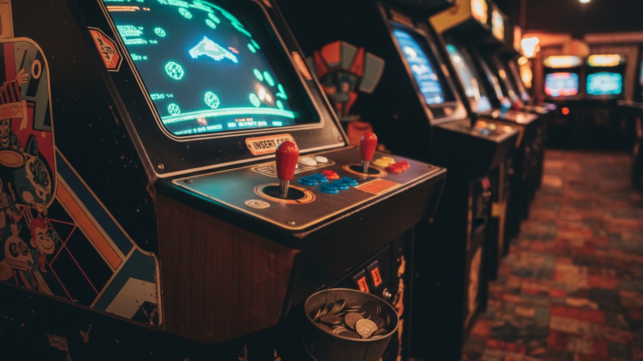 coin operated arcade machine