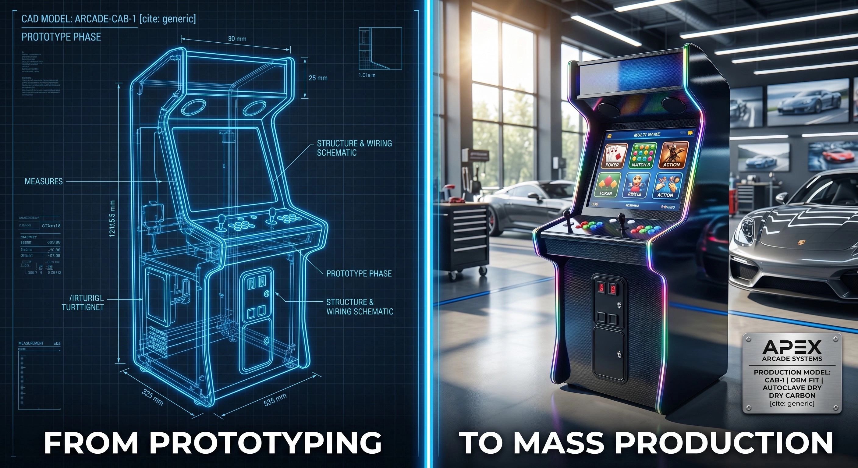 Premium OEM Arcade Manufacturer: Prototyping to Production