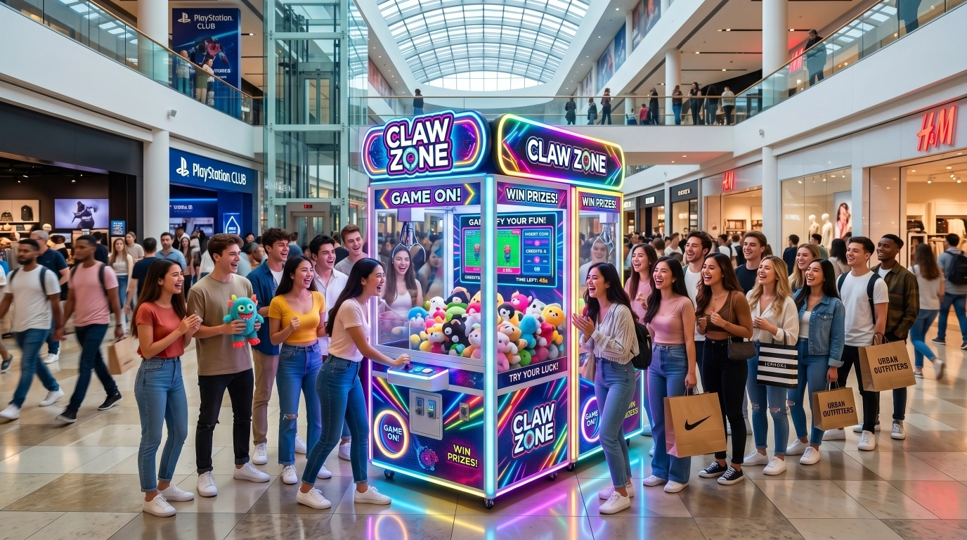 Custom Claw Machine Design: Drive Brand Foot Traffic | JIAMI