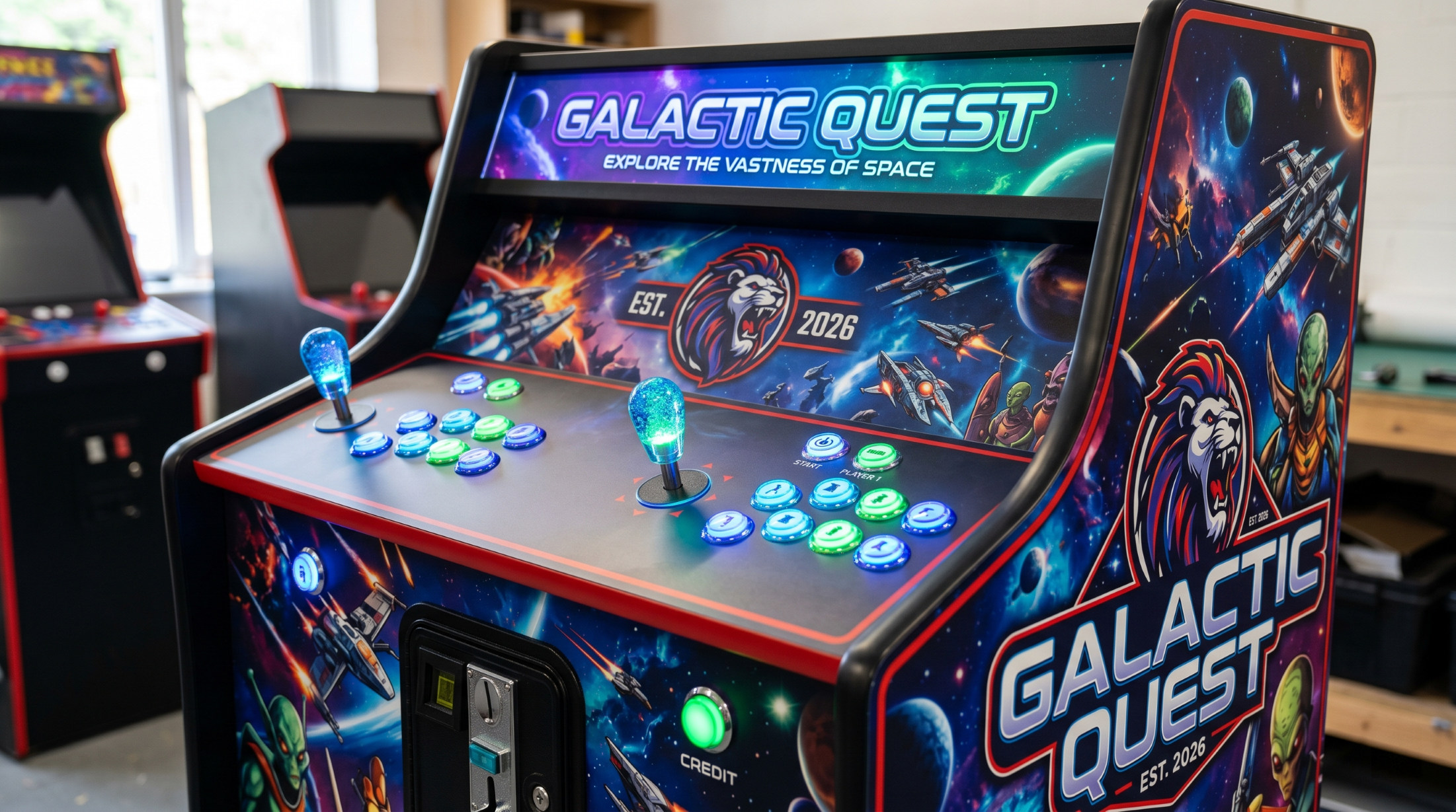 Custom Arcade Solutions & Machine Customization | JIAMI