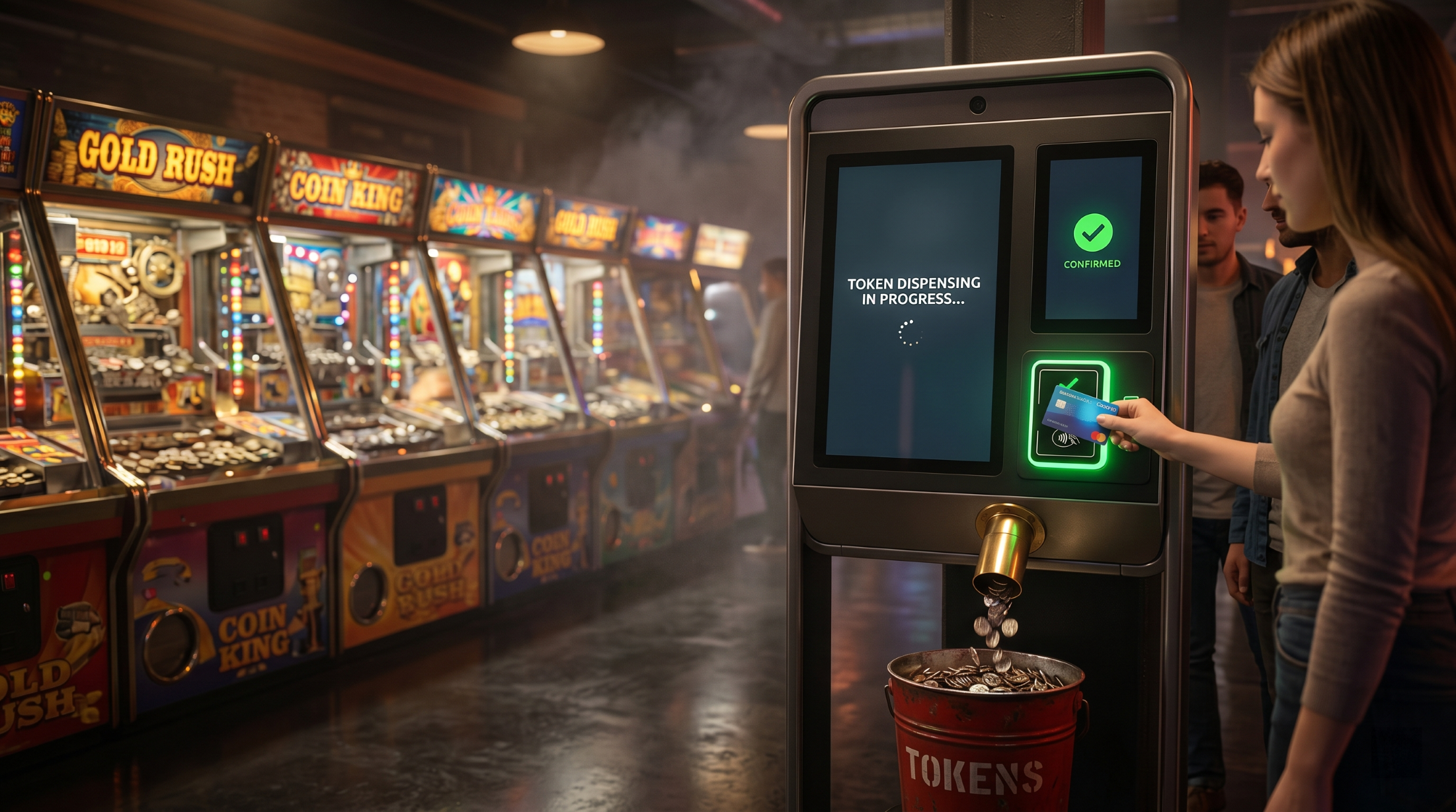 Cashless Arcade Token Conversion & Upgrades | JIAMI