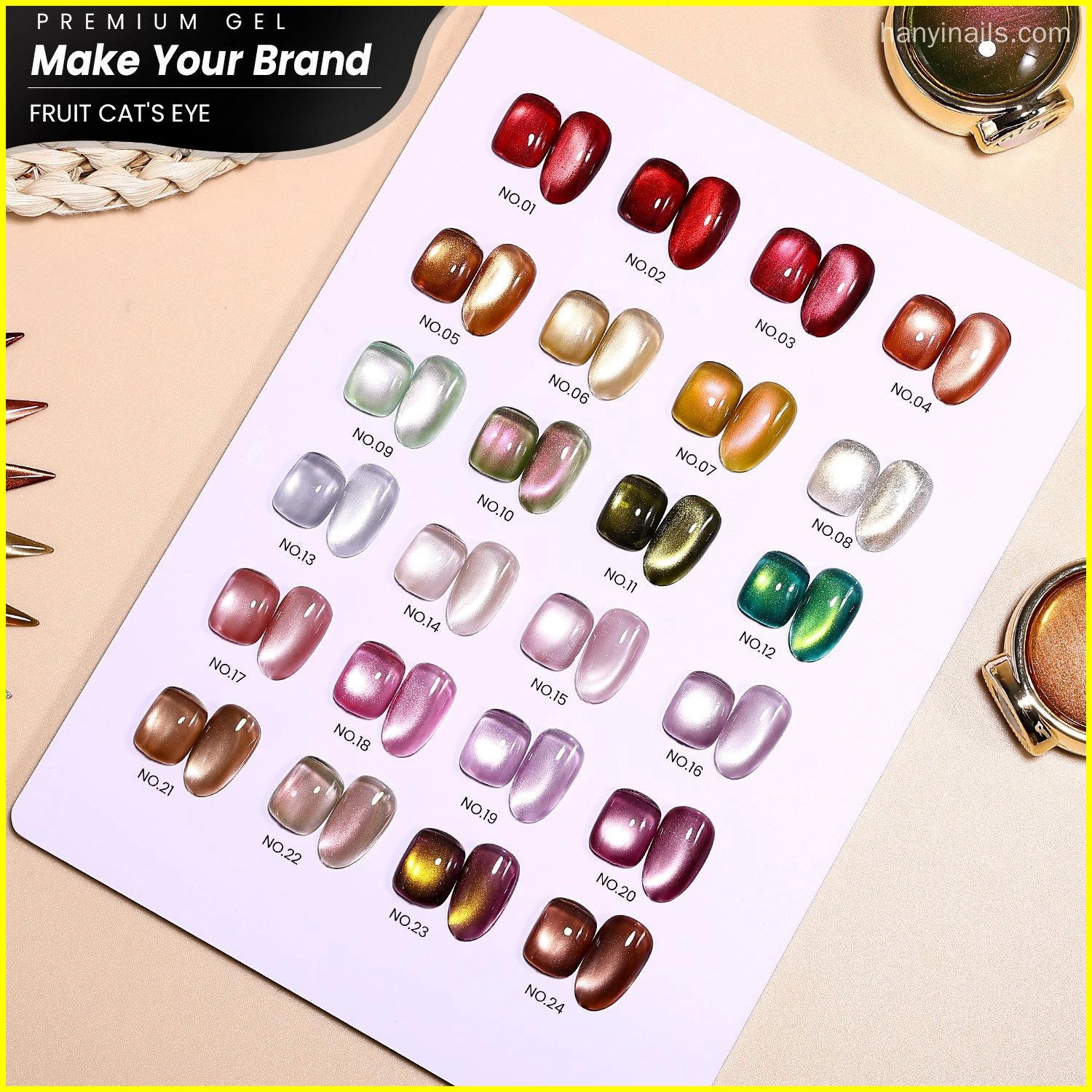 magnetic nail polish - Hanyinails
