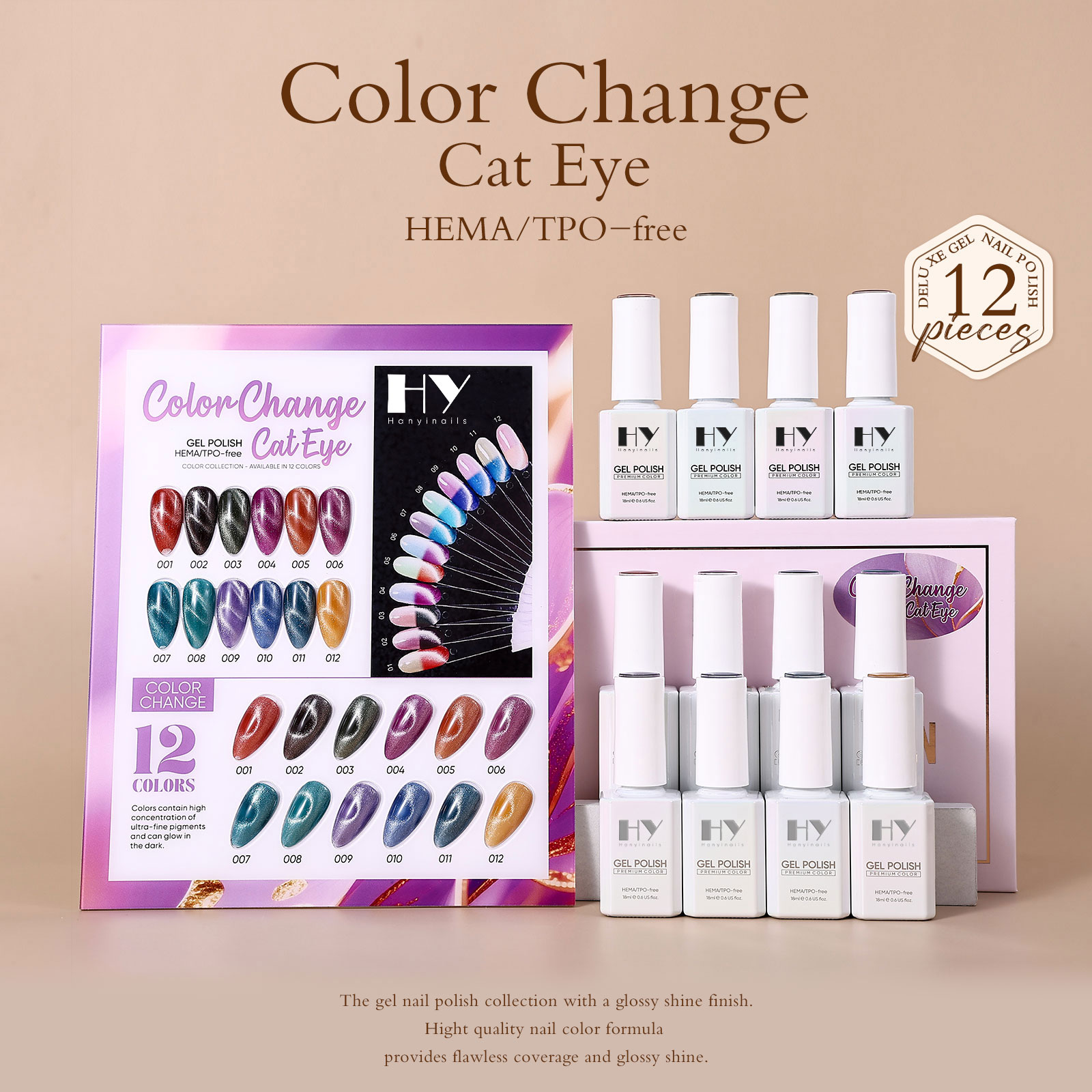 Glow in the Dark Cat Eye Gel 01