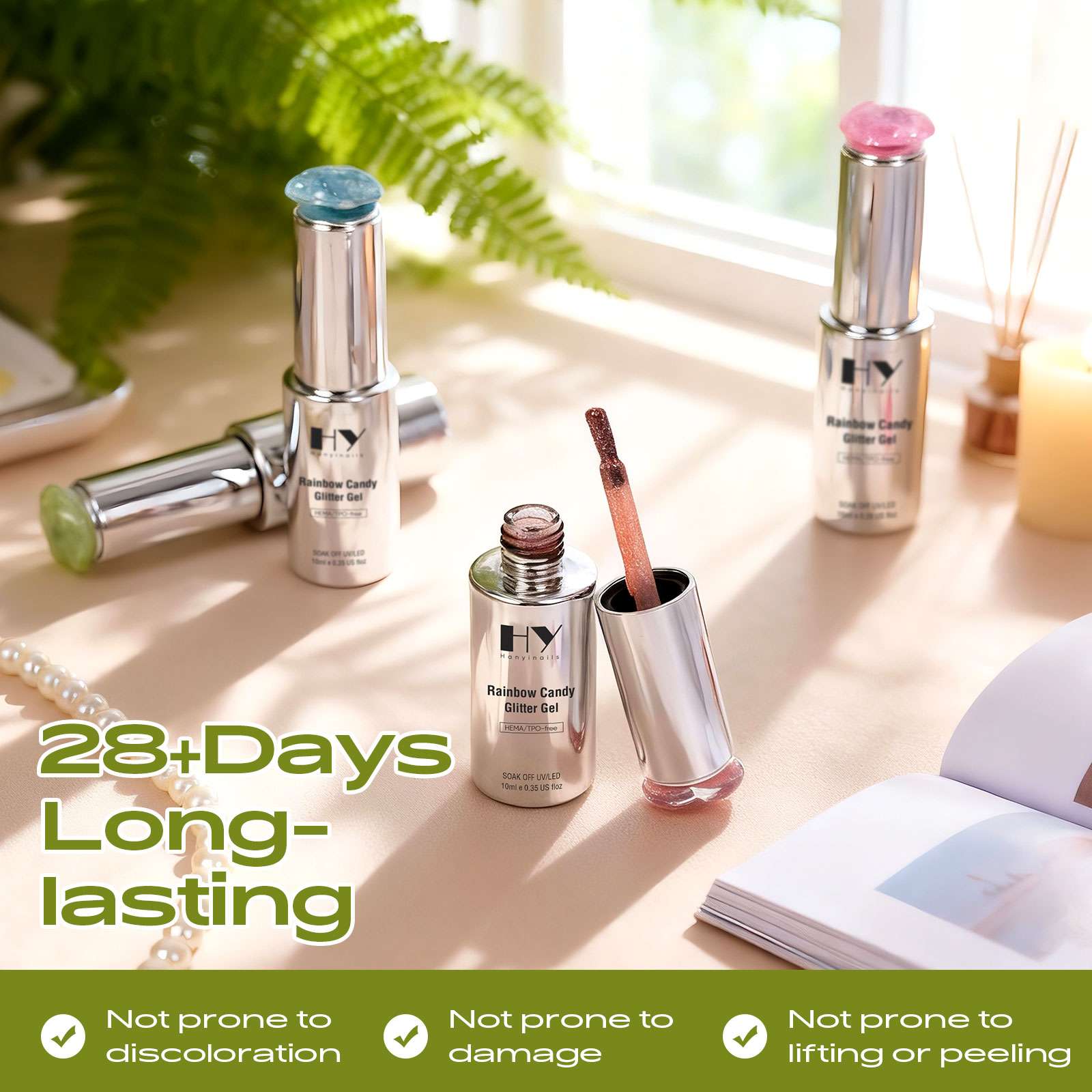 Holographic Glitter Gel 07