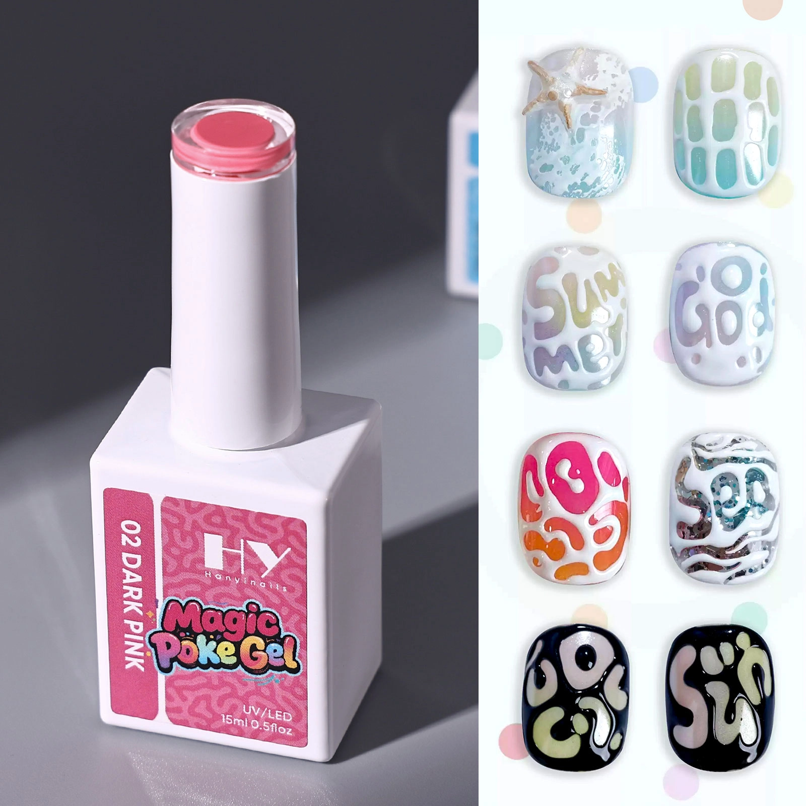UV-LED-gel - Hanyinails 08 - Hanyinails