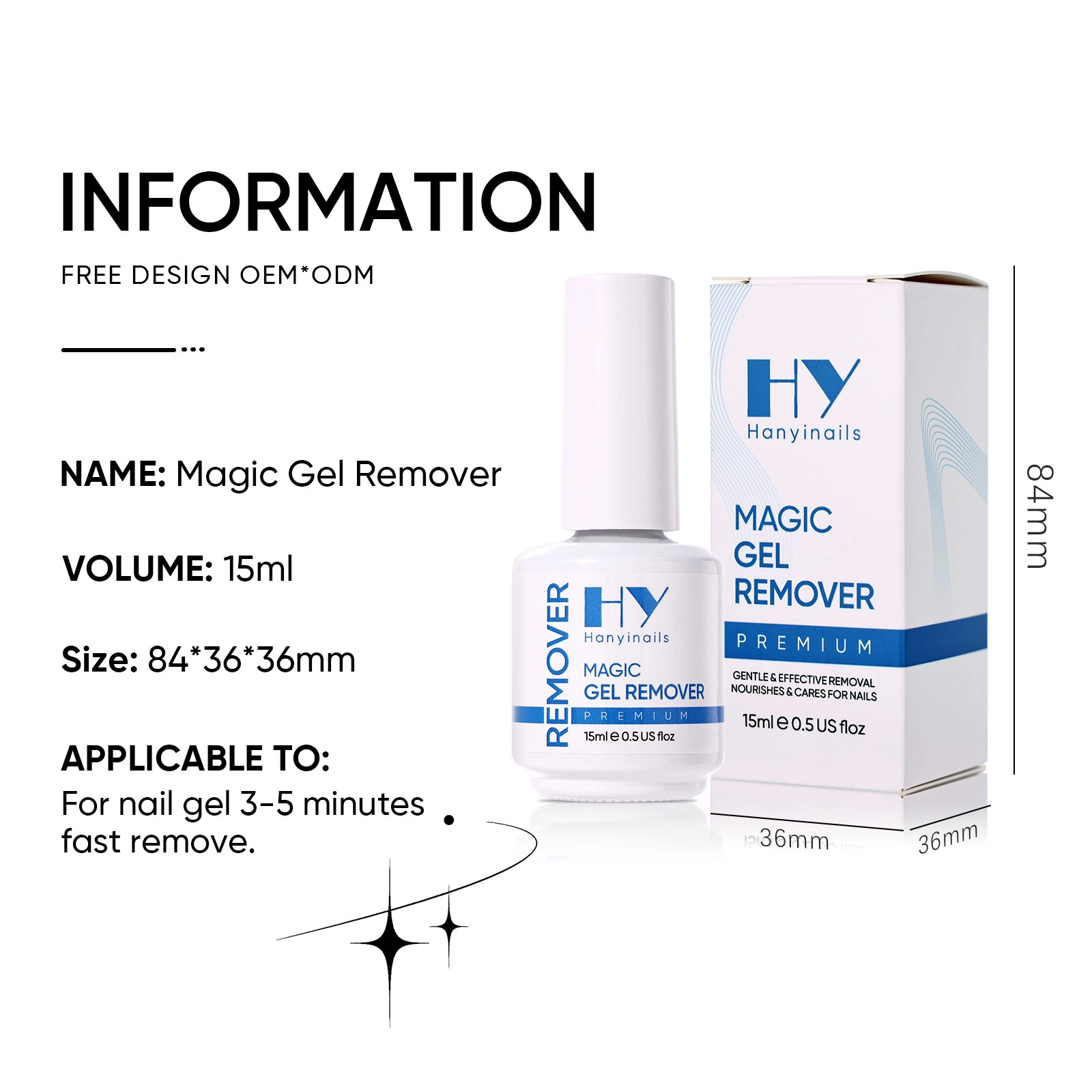 Nail-Polish-Remover-Gel - Hanyinails HY-卸甲胶-7 - Hanyinails