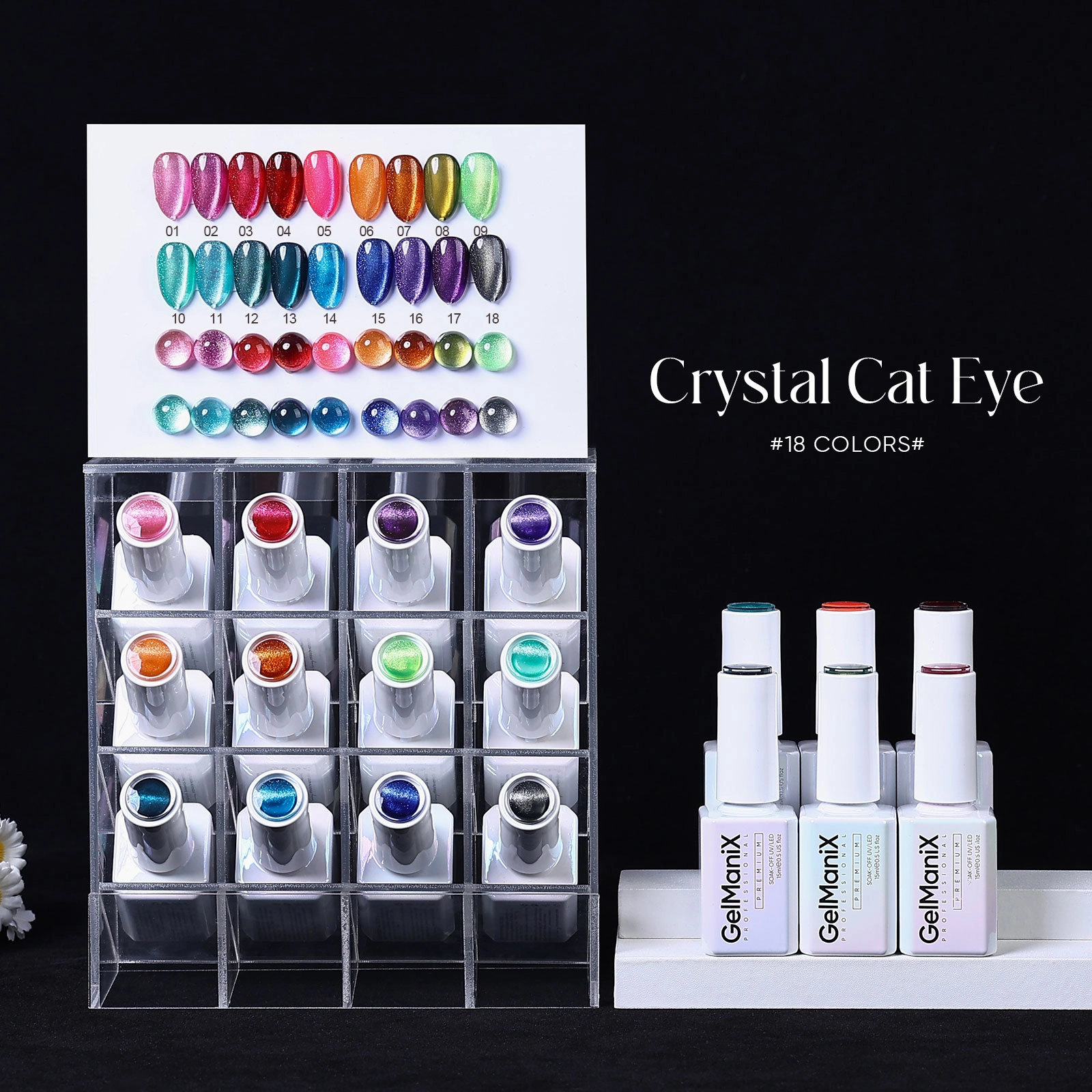 18色-Crystal-Cat-Eye-4 - Hanyinails